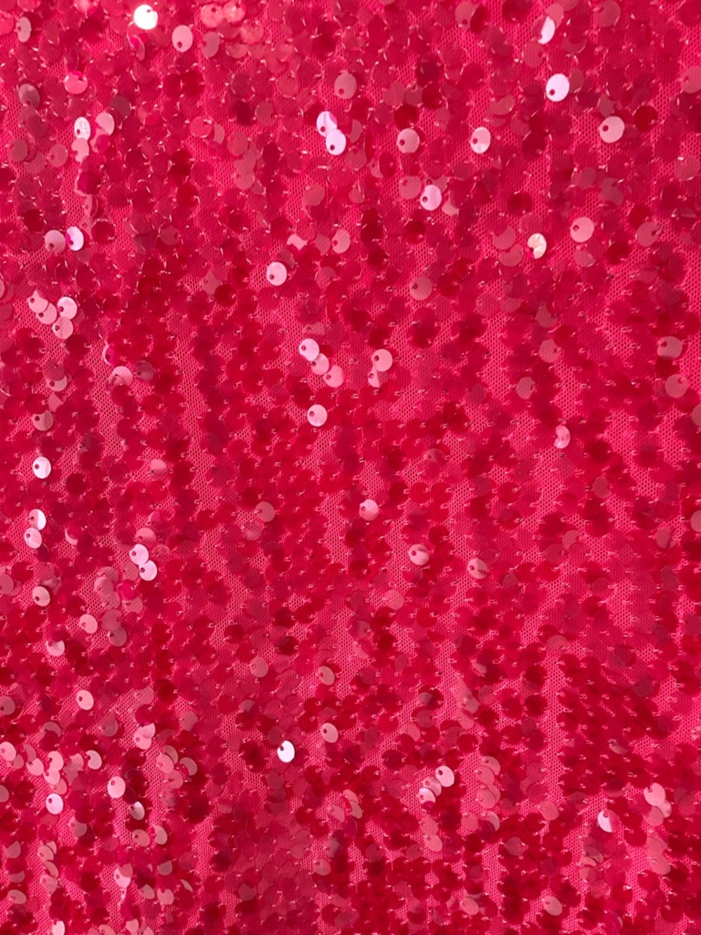 WAYF Pink Sequin Short Sleeve Top Blouse Size Medium - Picture 6 of 7